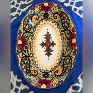 Corsica Home CROWN JEWEL Oval Vegetable Serving Bowl